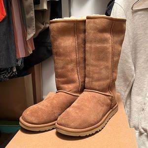 UGG Classic Tall II Suede Water-Repellent Cold Weather Boots